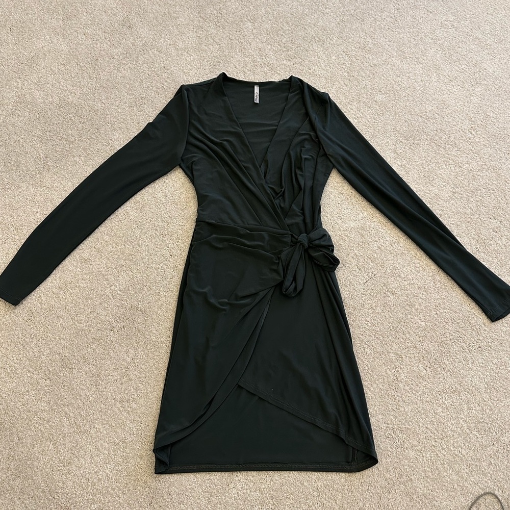 LONGSLEEVE MIDI DRESS